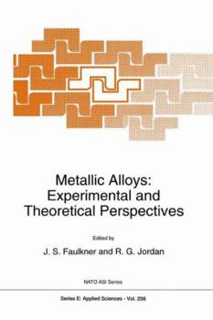 Metallic Alloys: Experimental and Theoretical Perspectives (NATO Science Series E:)
