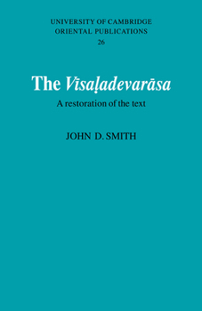 Paperback The V&#299;saladevar&#257;sa: A Restoration of the Text Book