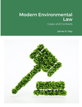 Paperback Modern Environmental Law: Contexts Book