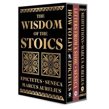 Hardcover The Wisdom of the Stoics Boxed Set (Deluxe Hardbound Edition) Book