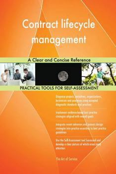 Paperback Contract lifecycle management A Clear and Concise Reference Book