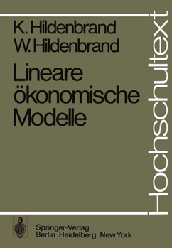 Paperback Lineare Ökonomische Modelle [German] Book