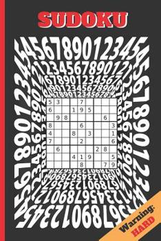 Paperback Sudoku: Hard Level. Answer Keys Included. Tons of Fun. Easy-To-Read Font Sudoku Book. Book