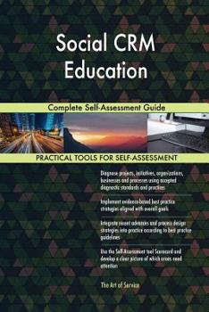 Paperback Social CRM Education Complete Self-Assessment Guide Book