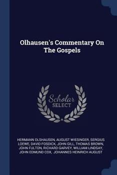 Paperback Olhausen's Commentary On The Gospels Book