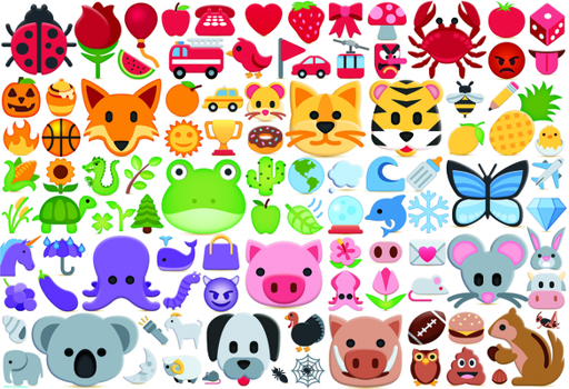 Misc. Emoji Colors 100-Piece Puzzle Book