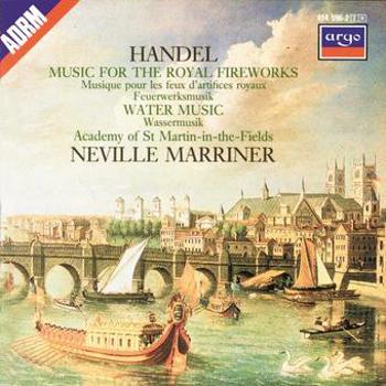 Music - CD Music For The Royal Fireworks; Water Music Book