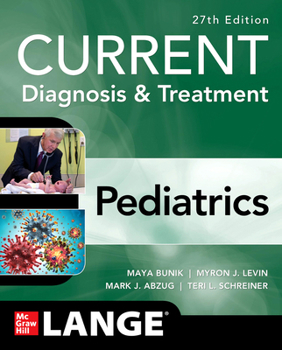 Paperback Current Diagnosis & Treatment Pediatrics, 27th Edition Book