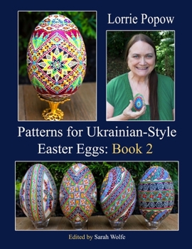 Paperback Patterns for Ukrainian-Style Easter Eggs: Book 2 Book