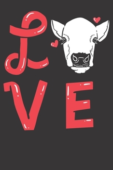 Notebook: Cow Dot Grid 6x9 120 Pages