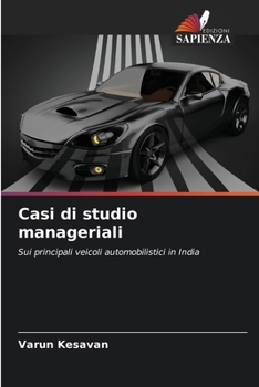Paperback Casi di studio manageriali [Italian] Book