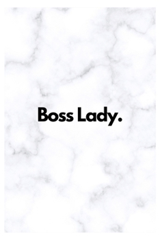 Paperback Boss Lady.: Lined Notebook Book