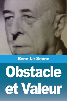 Paperback Obstacle et Valeur [French] Book