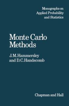 Hardcover Monte Carlo Methods (Monographs on Statistics and Applied Probability) Book