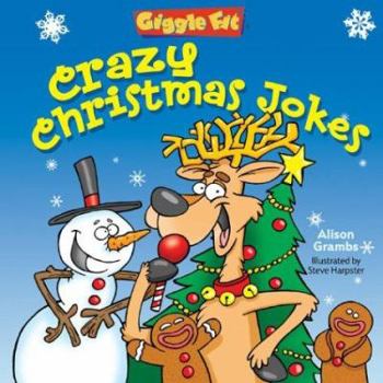 Hardcover Giggle Fit: Crazy Christmas Jokes Book