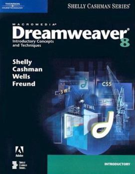 Paperback Macromedia Dreamweaver 8: Introductory Concepts and Techniques Book