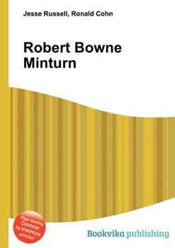 Paperback Robert Bowne Minturn Book