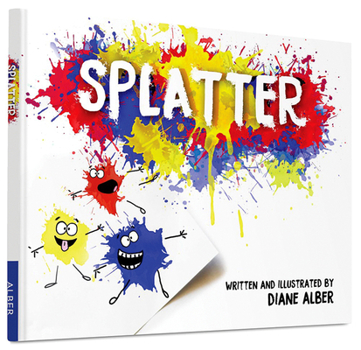 Hardcover Splatter Book
