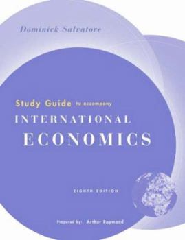 Paperback Study Guide to Accompany International Economics, 8th Edition Book