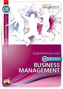 Paperback Higher Business Management: Brightred Study Guide Book