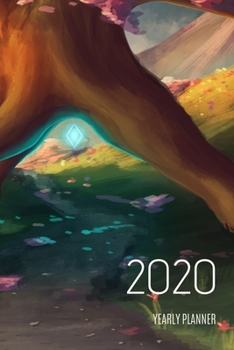 Paperback 2020 Planner: Magic Tree: Unspoken Gods Annual Planner (6 x 9 inches, 136 pages, weekly spreads) Book