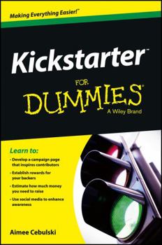 Paperback Kickstarter for Dummies Book