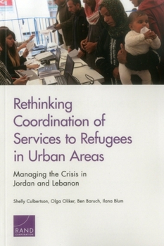 Paperback Rethinking Coordination of Services to Refugees in Urban Areas: Managing the Crisis in Jordan and Lebanon Book