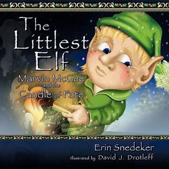 Paperback The Littlest Elf: Marvin McGee and the Candle of Fate Book