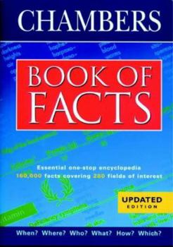 Hardcover The Chambers Book of Facts Book
