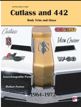 Paperback Cutlass and 442 Body Trim and Glass Book