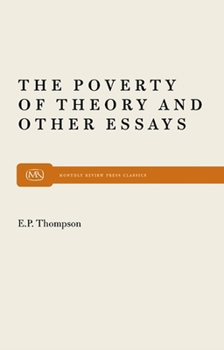 Paperback Poverty of Theory Book