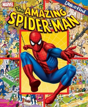 Hardcover Look and Find MARVEL Spider-man Book
