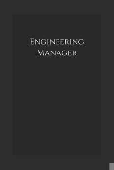 Paperback Engineering Manager: Notebook Book