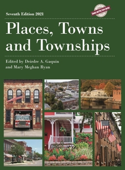 Hardcover Places, Towns and Townships 2021 Book