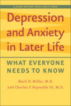 Paperback Depression and Anxiety in Later Life: What Everyone Needs to Know Book