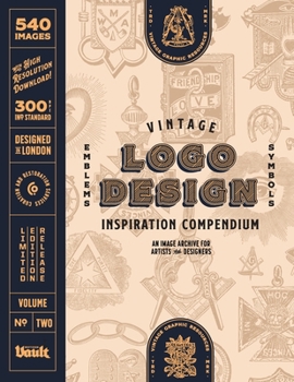 Paperback Vintage Logo Design Inspiration Compendium Book