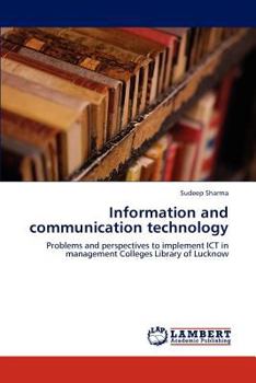 Paperback Information and communication technology Book