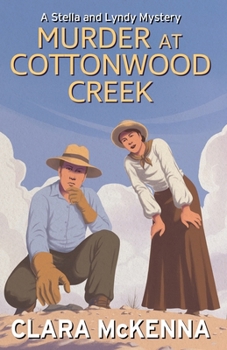 Paperback Murder at Cottonwood Creek [Large Print] Book