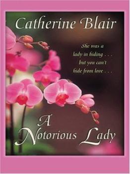 Hardcover A Notorious Lady [Large Print] Book
