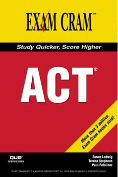 Paperback ACT Exam Cram Book