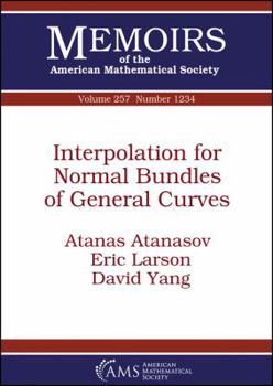 Interpolation for Normal Bundles of General Curves
