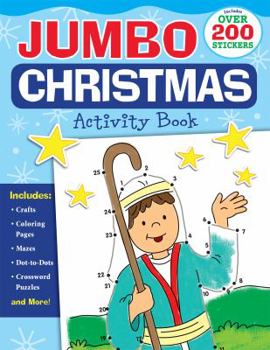 Paperback Jumbo Christmas Activity Book