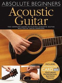 Paperback Absolute Beginners Acoustic Guitar Book