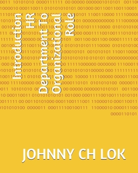 Paperback Introduction HR Department To Organizational Role Book