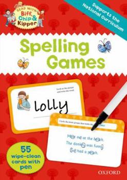 Paperback Oxford Reading Tree Read with Biff, Chip and Kipper: Spelling Games Flashcards Book
