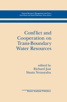 Hardcover Conflict and Cooperation on Trans-Boundary Water Resources Book