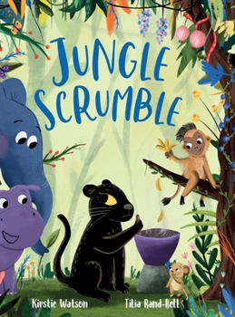 Hardcover Jungle Scrumble Book