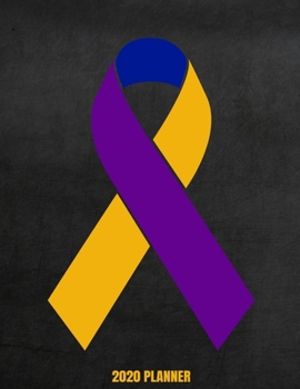 Paperback 2020 Planner: Weekly Planner January 2020 - December 2020 Calendar Agenda Daily Schedule - Bladder Cancer Awareness Ribbon Survivor Book