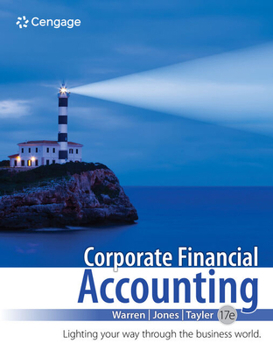 Paperback Corporate Financial Accounting Book