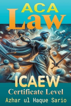Paperback ICAEW ACA Law: Certificate Level Book